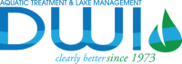 Aquatic Plant Management Society logo with water droplet and lake imagery.